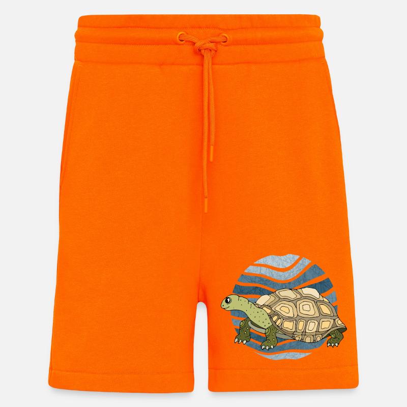 Schildkröte - Shorts - made by SPREAD - SUNSET ORANGE