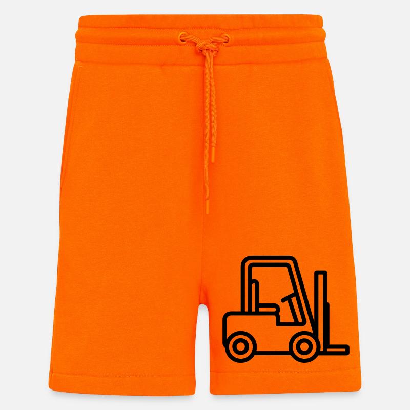 Forklift - Shorts - made by SPREAD - SUNSET ORANGE