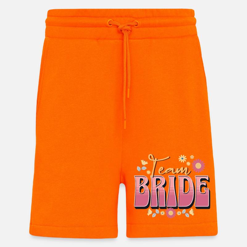 Team Bride - Shorts - made by SPREAD - SUNSET ORANGE