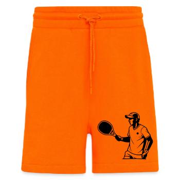 padel - Shorts - made by SPREAD - SUNSET ORANGE - Front