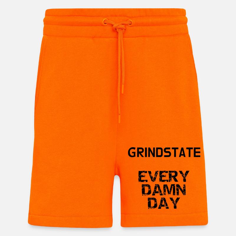 GRINDSTATE - Shorts - made by SPREAD - SUNSET ORANGE
