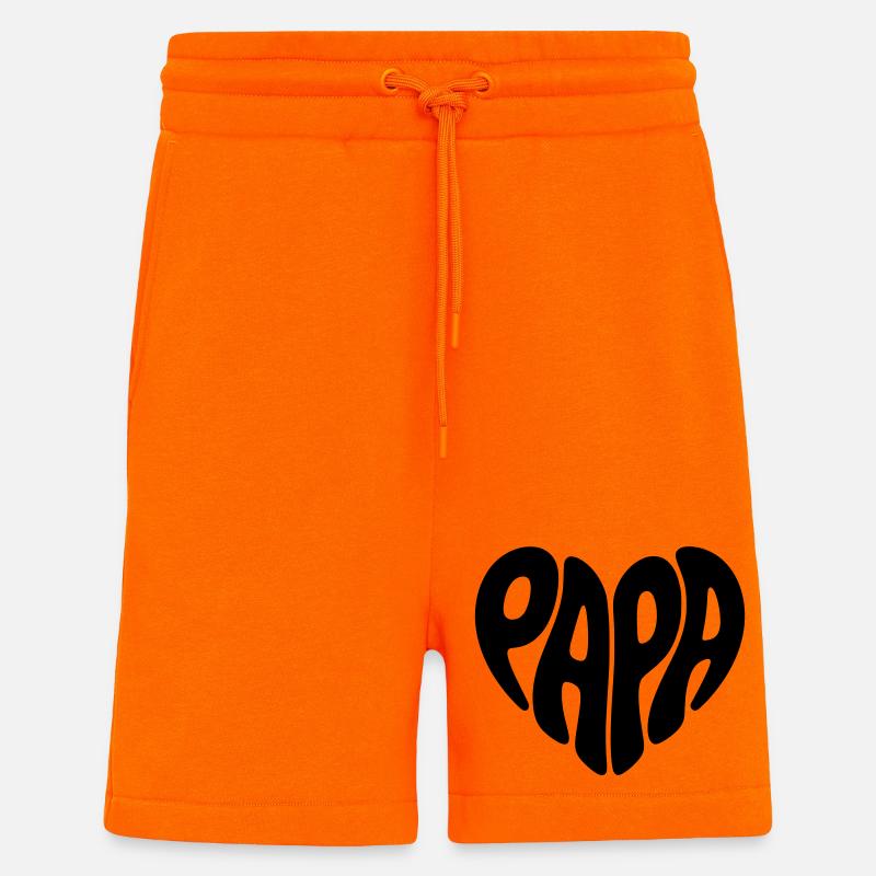 Dad - Shorts - made by SPREAD - SUNSET ORANGE