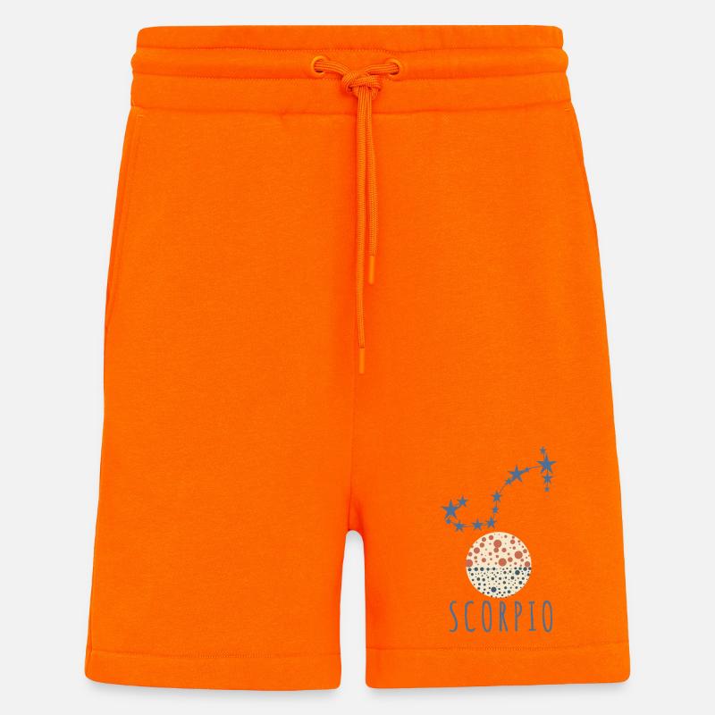 Das Sternbild Skorpion - Shorts - made by SPREAD - SUNSET ORANGE