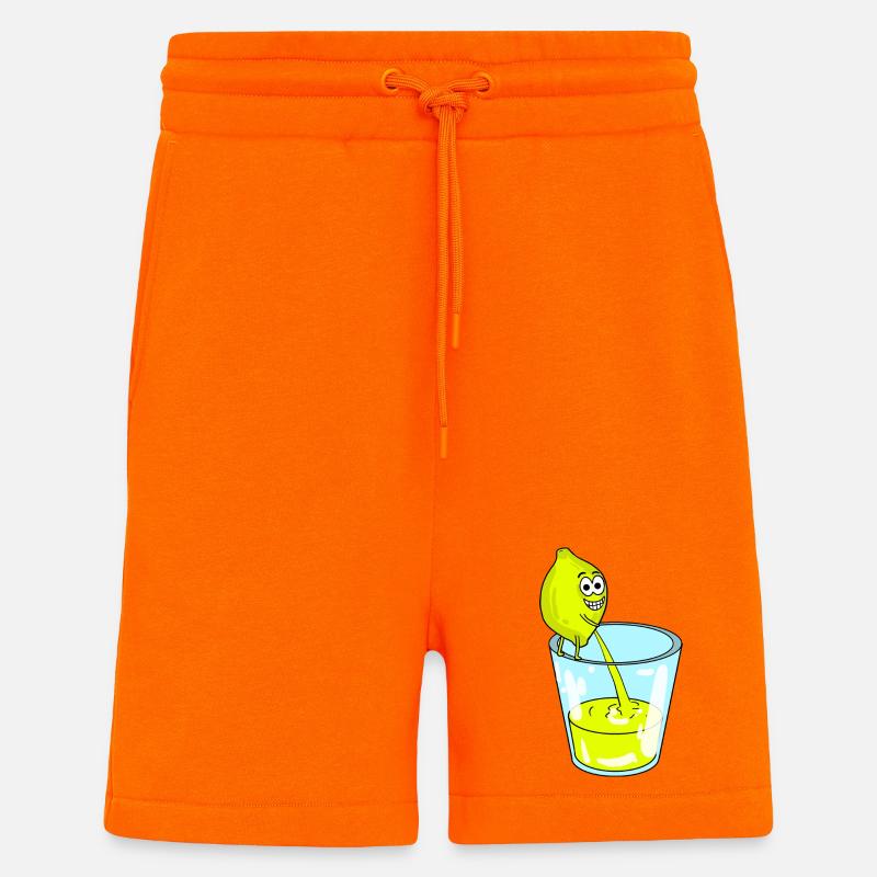 Lemon - Shorts - made by SPREAD - SUNSET ORANGE