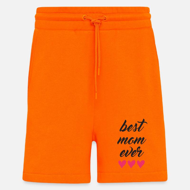 Beste Mutter aller Zeiten - Shorts - made by SPREAD - SUNSET ORANGE