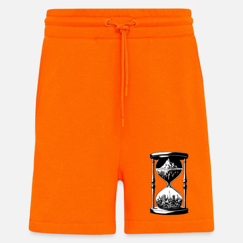 Sanduhr16 - Shorts - made by SPREAD - SUNSET ORANGE
