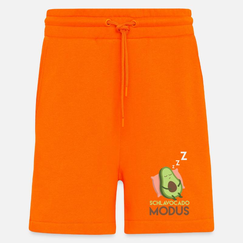 Schlavocado Modus - Shorts - made by SPREAD - SUNSET ORANGE