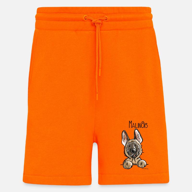 Süßer Malinois - Shorts - made by SPREAD - SUNSET ORANGE