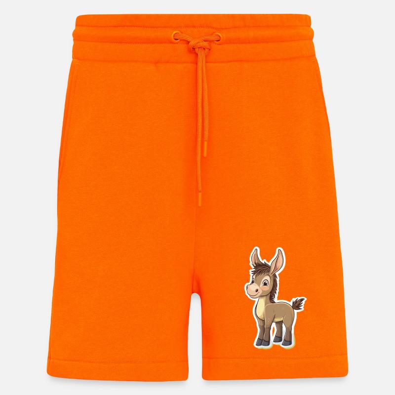 Esel - Shorts - made by SPREAD - SUNSET ORANGE