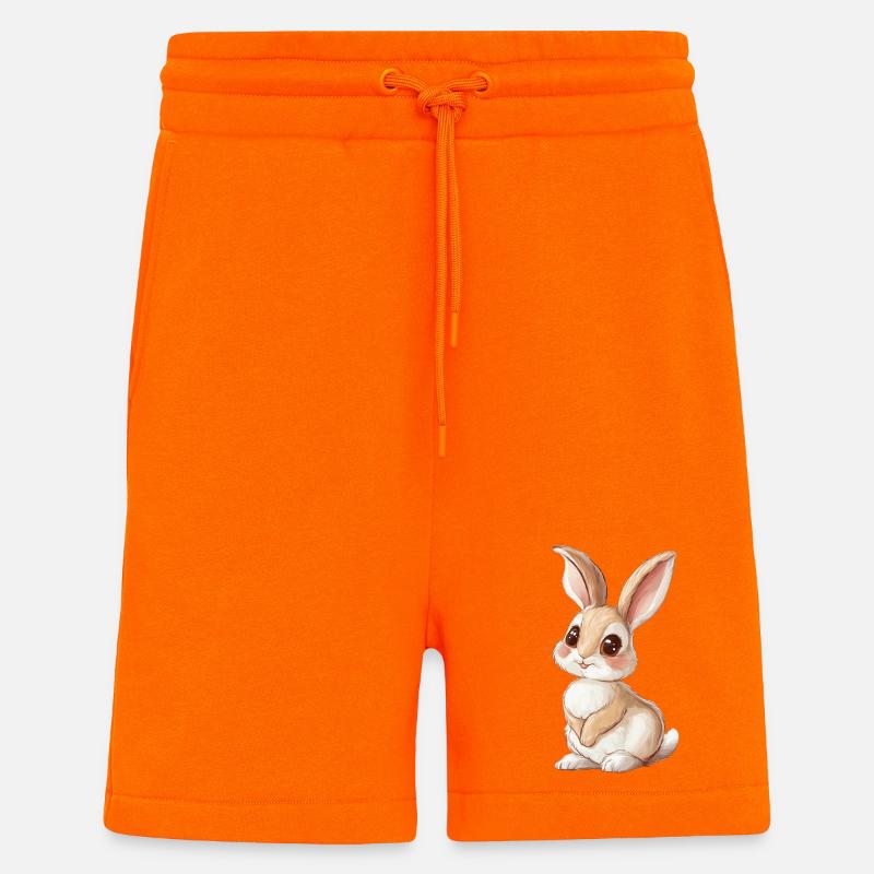 Hare - Shorts - made by SPREAD - SUNSET ORANGE