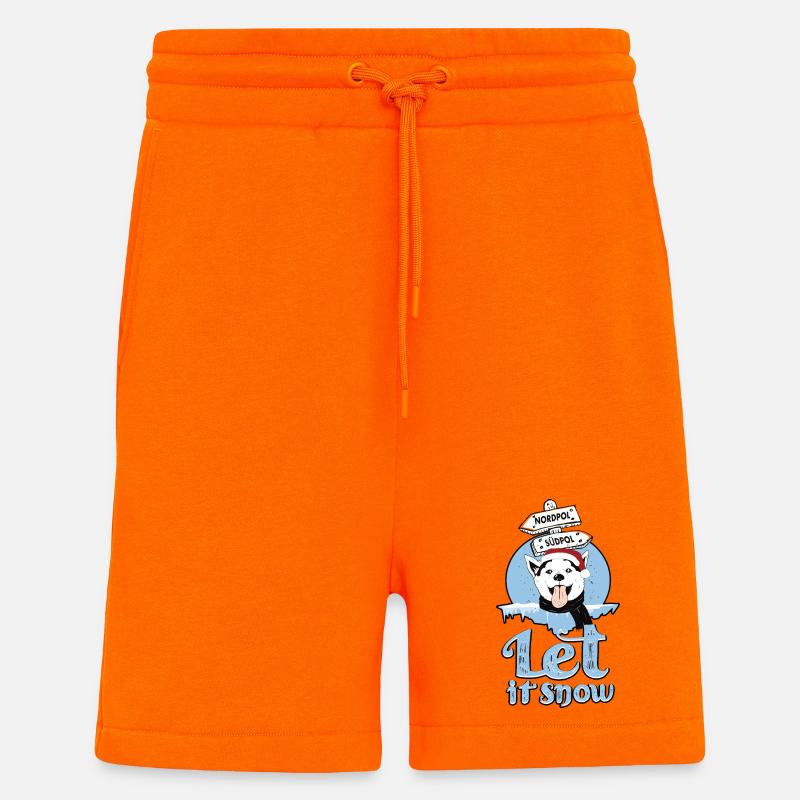Lass es Schneien - Shorts - made by SPREAD - SUNSET ORANGE