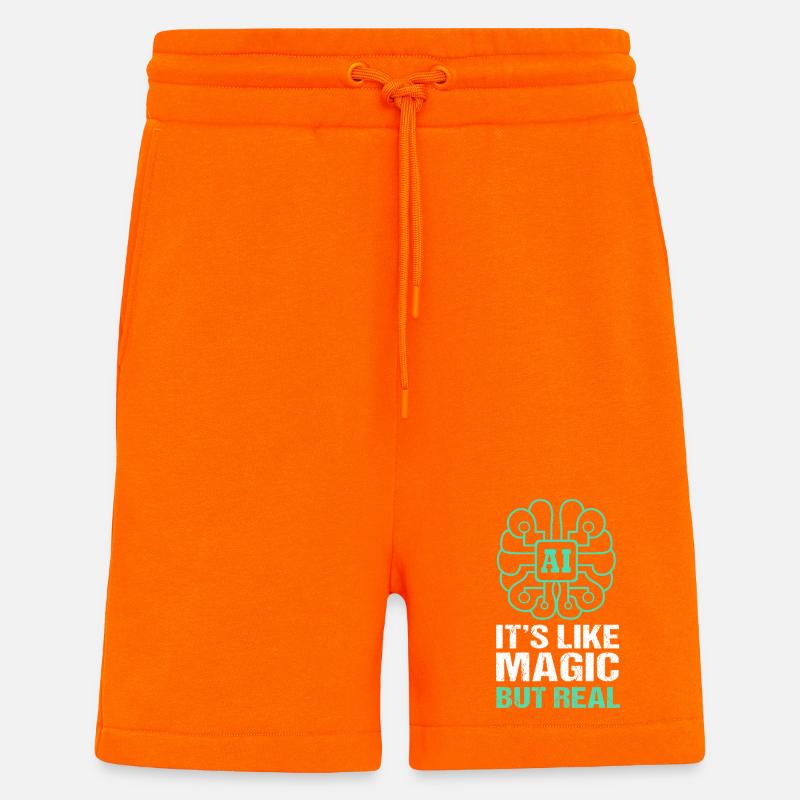 Artificial Intelligence GPT - Shorts - made by SPREAD - SUNSET ORANGE