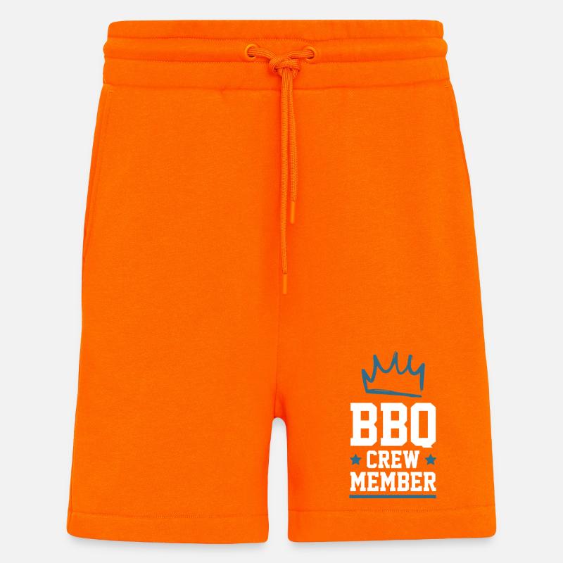 Bbq Crew - Shorts - made by SPREAD - SUNSET ORANGE