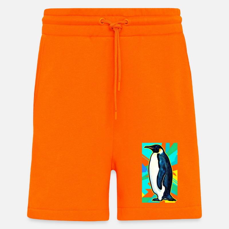 Pinguin - Shorts - made by SPREAD - SUNSET ORANGE