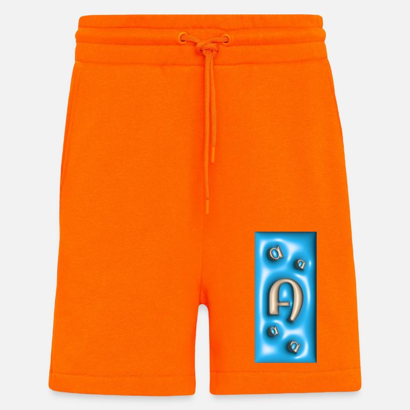a - Shorts - made by SPREAD - SUNSET ORANGE