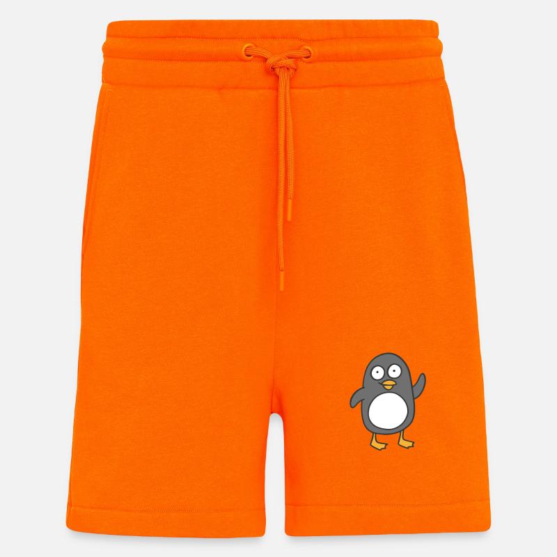 Pinguin - Shorts - made by SPREAD - SUNSET ORANGE