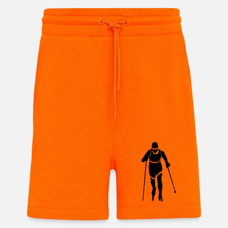 Ski Langlauf - Shorts - made by SPREAD - SUNSET ORANGE