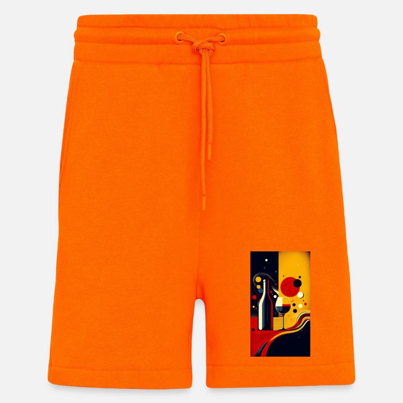 Wein 2 1 - Shorts - made by SPREAD - SUNSET ORANGE