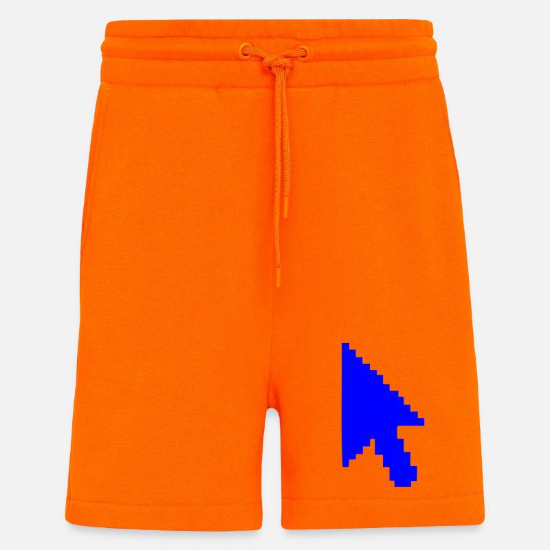Zeiger Maus Silhouette - Shorts - made by SPREAD - SUNSET ORANGE