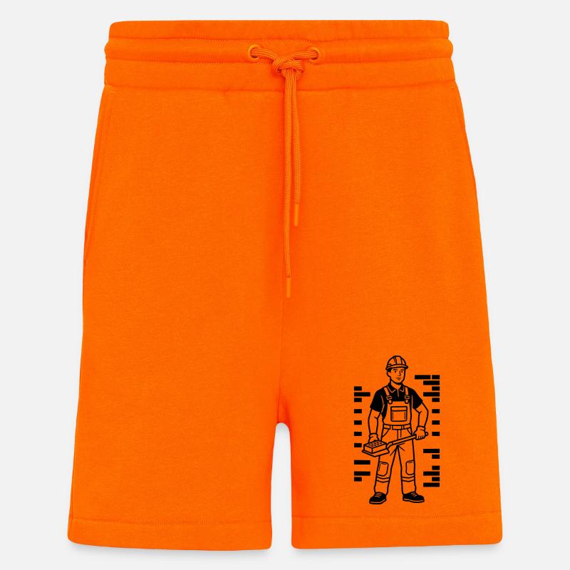 Mason - Shorts - made by SPREAD - SUNSET ORANGE