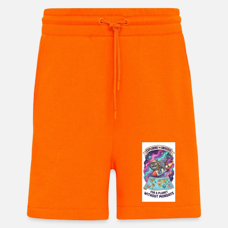 Katzensprung durchs Universum - Shorts - made by SPREAD - SUNSET ORANGE
