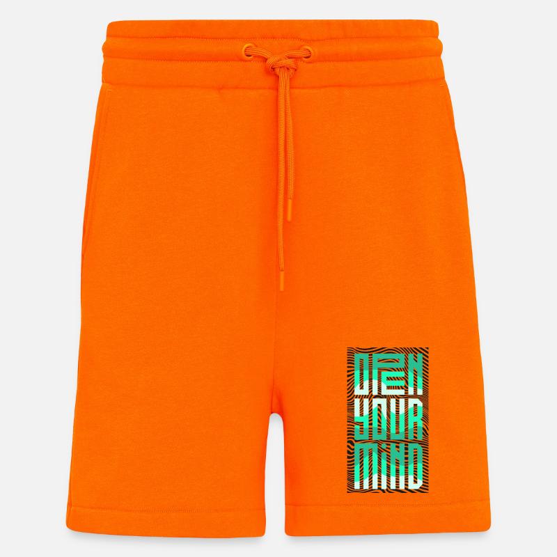 Open Your Mind - Shorts - made by SPREAD - SUNSET ORANGE