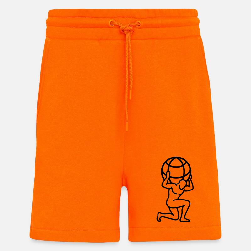 Kugel - Shorts - made by SPREAD - SUNSET ORANGE