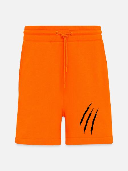 griffe - Short bio décontracté fabriqué en UE - SUNSET ORANGE