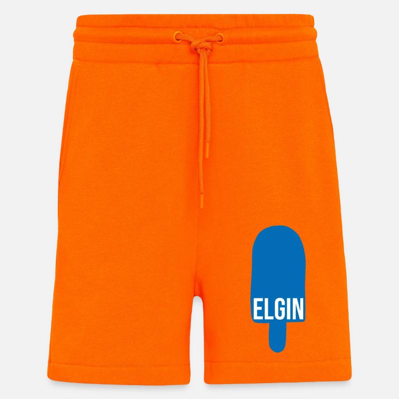 Elgin Schottland Eisdiele - Shorts - made by SPREAD - SUNSET ORANGE