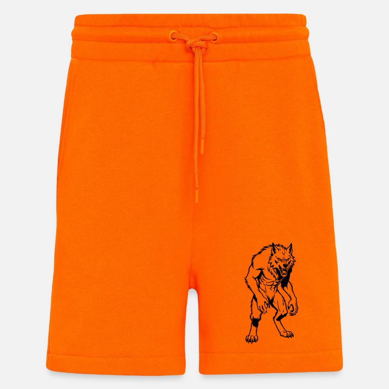 Werwolf - Shorts - made by SPREAD - SUNSET ORANGE