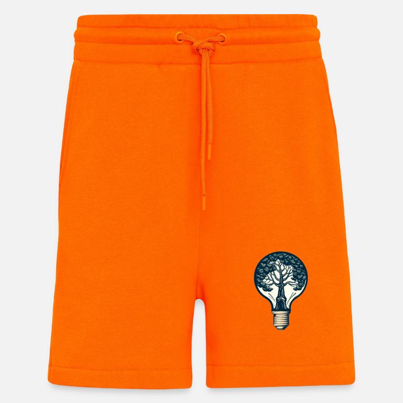 Der Baum in der Lampe - Shorts - made by SPREAD - SUNSET ORANGE