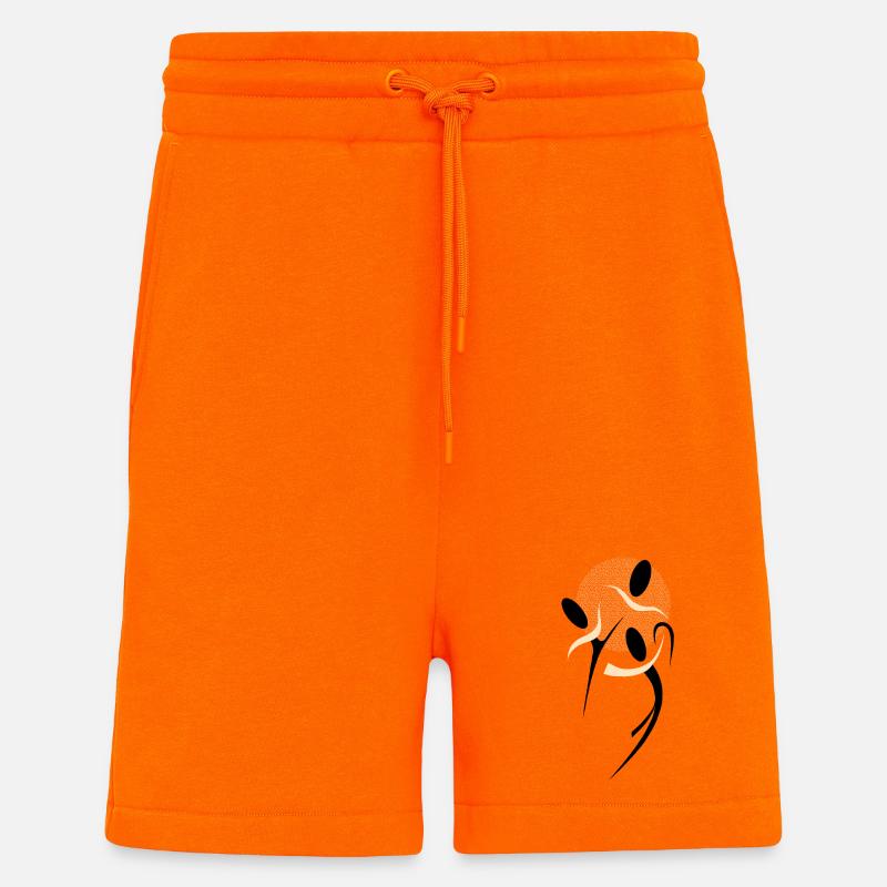 Tanz der Schatten - Shorts - made by SPREAD - SUNSET ORANGE