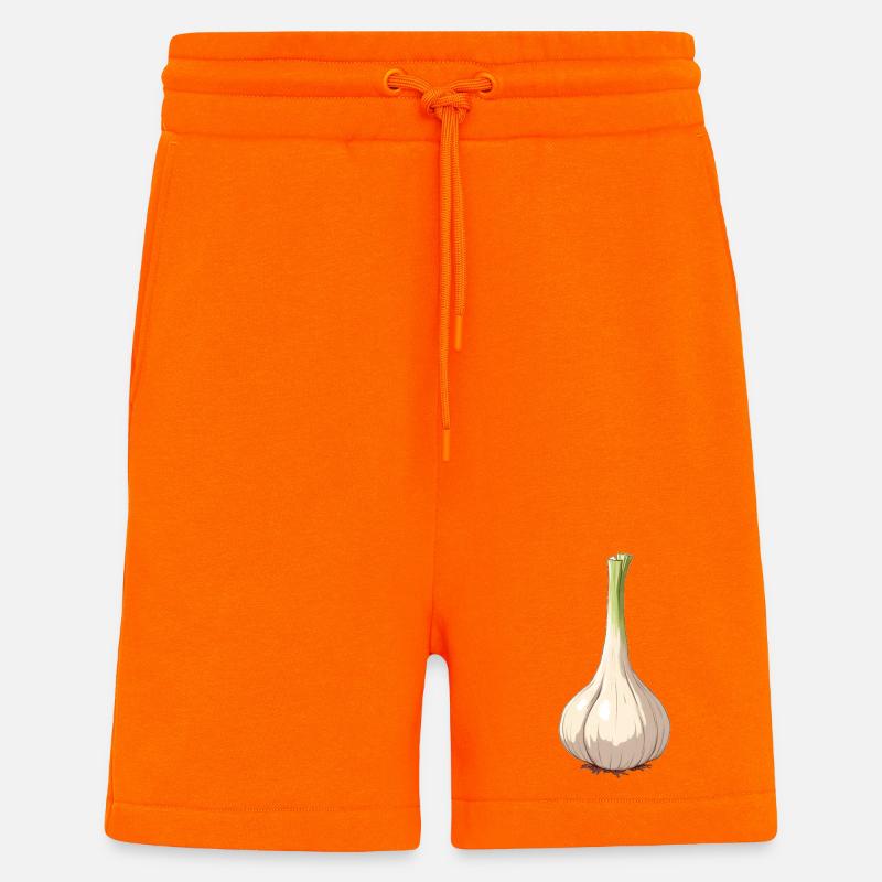 Garlic - Shorts - made by SPREAD - SUNSET ORANGE