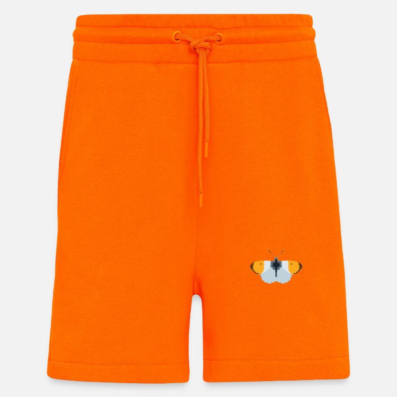 Schmetterlinge: Der Aurorafalter - Shorts - made by SPREAD - SUNSET ORANGE