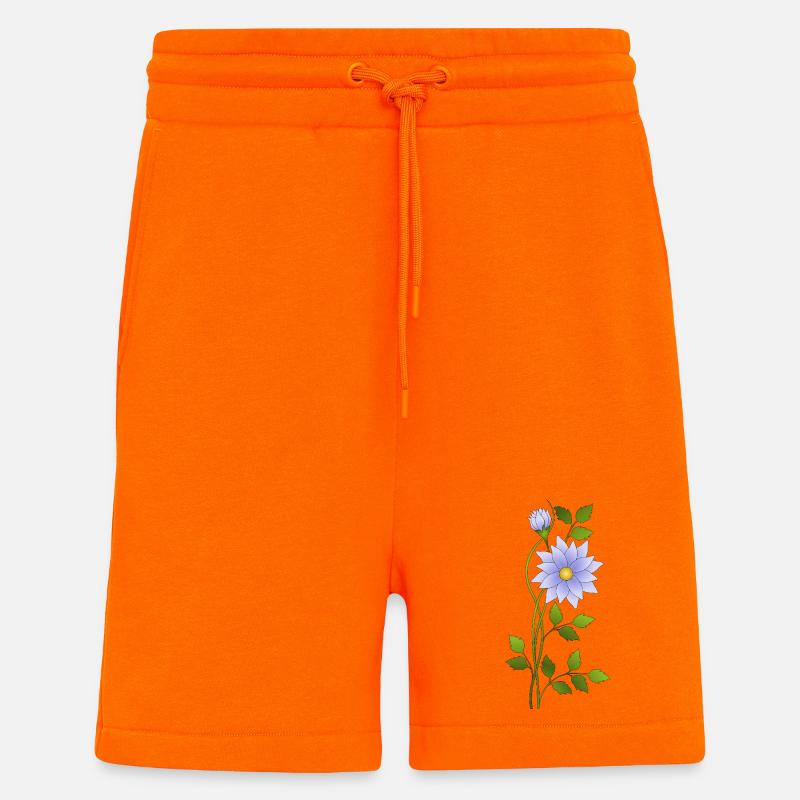 Blumen - Shorts - made by SPREAD - SUNSET ORANGE