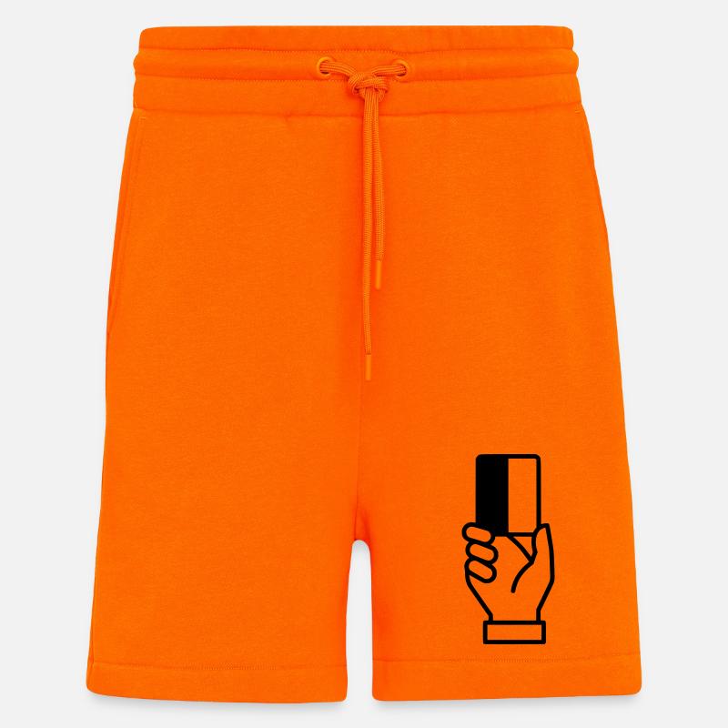 Referee Card Sending-Off Vector - Shorts - made by SPREAD - SUNSET ORANGE