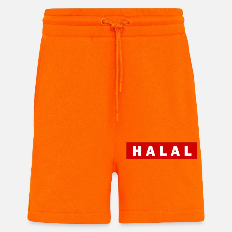Halal - Shorts - made by SPREAD - SUNSET ORANGE