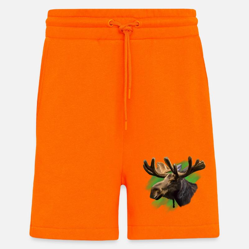 moose - Shorts - made by SPREAD - SUNSET ORANGE