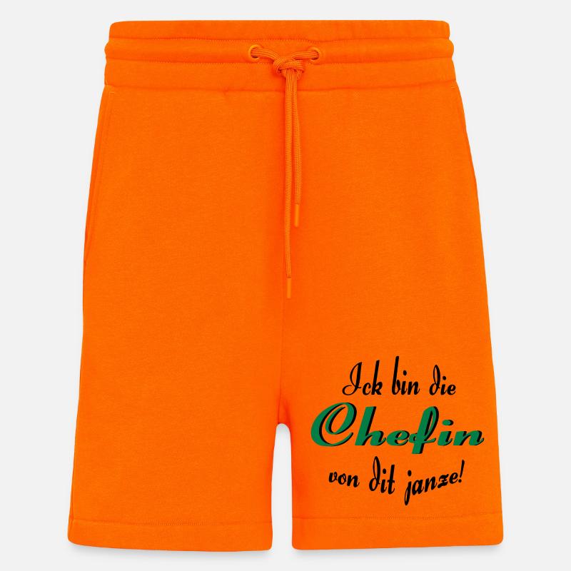 Chefin von dit janze - Shorts - made by SPREAD - SUNSET ORANGE