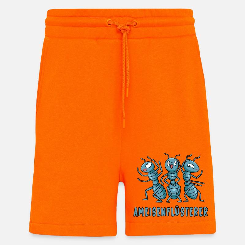Ameisenflüsterer - Shorts - made by SPREAD - SUNSET ORANGE
