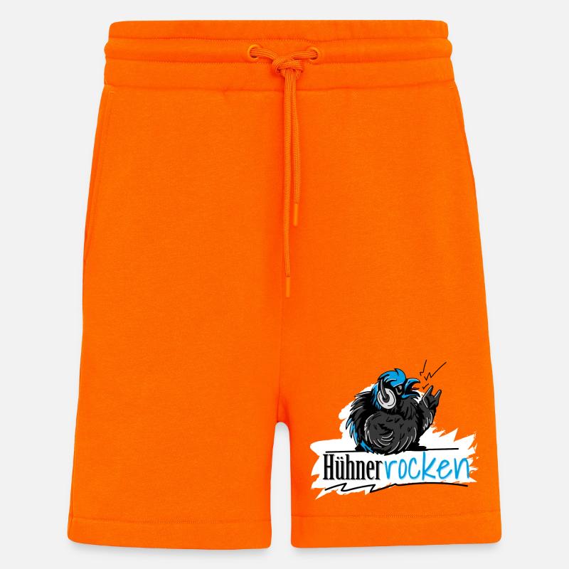 Hühner Rocken - Shorts - made by SPREAD - SUNSET ORANGE