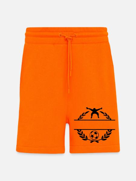 Football 1 - Shorts - made by SPREAD - SUNSET ORANGE