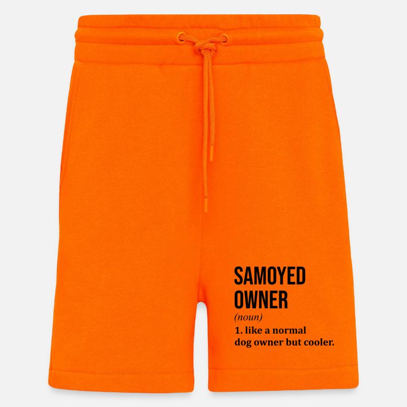 Samoyed - Short bio décontracté fabriqué en UE - SUNSET ORANGE