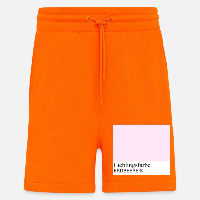 Erdbeereis - Shorts - made by SPREAD - SUNSET ORANGE