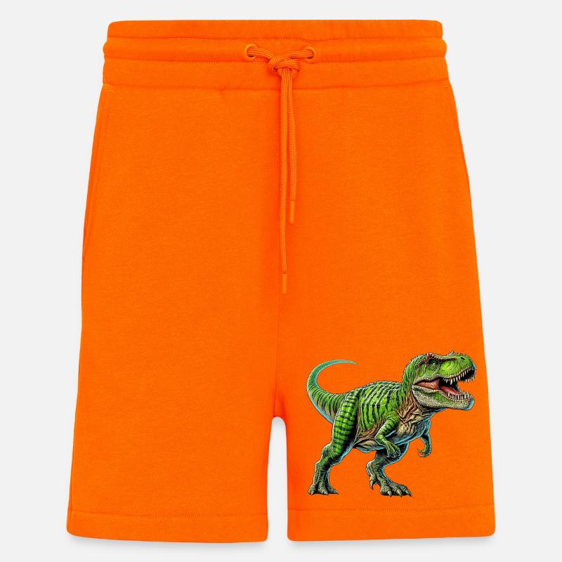 Dinosaur - Shorts - made by SPREAD - SUNSET ORANGE