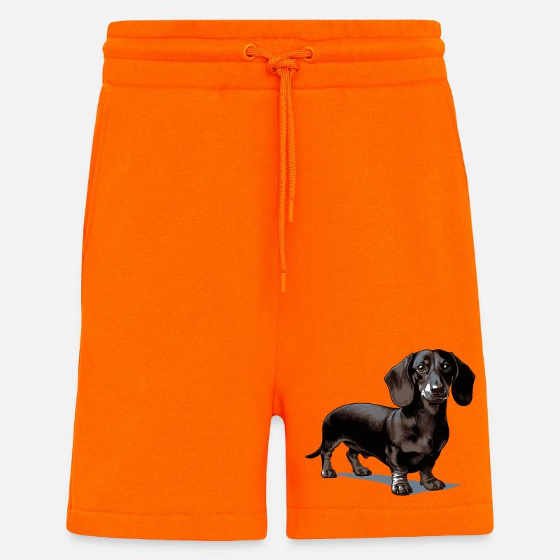 Dackel - Shorts - made by SPREAD - SUNSET ORANGE