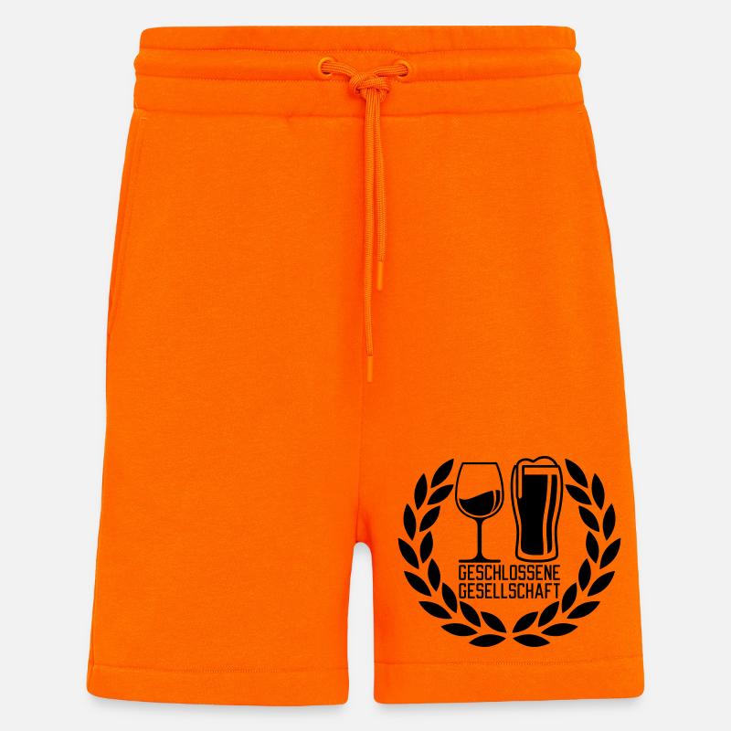 Coterie - Short bio décontracté fabriqué en UE - SUNSET ORANGE