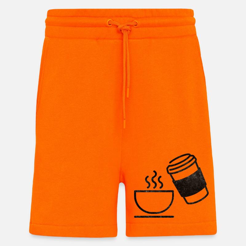 Kaffee - Shorts - made by SPREAD - SUNSET ORANGE