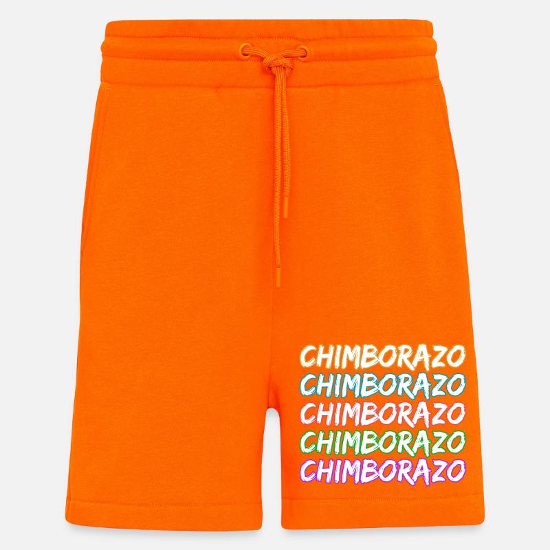 Klettern Chimborazo - Shorts - made by SPREAD - SUNSET ORANGE