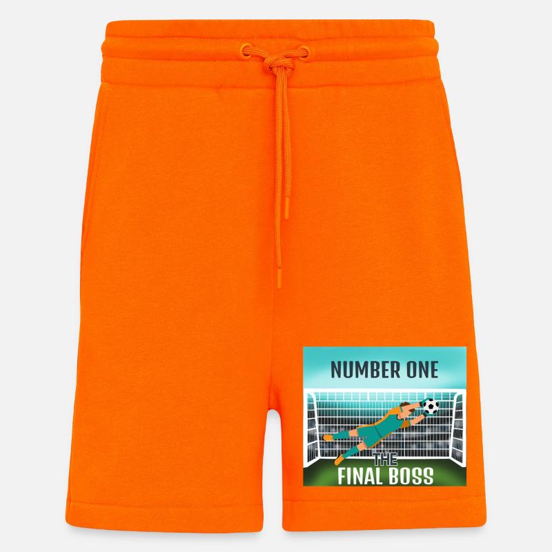 Endgegner: Torwart - Shorts - made by SPREAD - SUNSET ORANGE